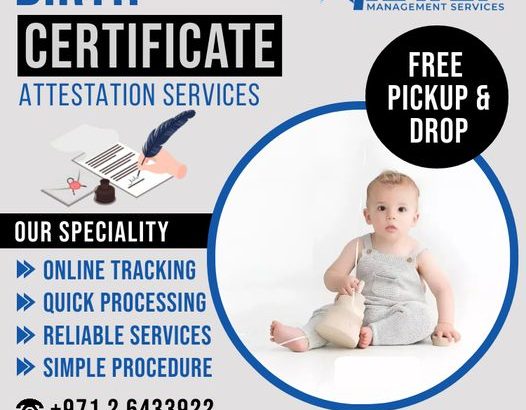 Birth Certificate Attestation in Abu dhabi