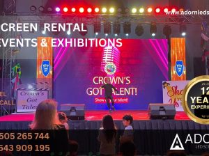 WE ARE PROVIDING SMALL AND BIG LED SCREEN FOR EVENTS