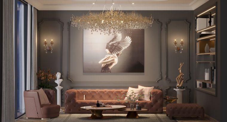 تصميم و تنفيذ إعمال الديكور الداخلي بأحدث الأفكار ثلاثية الأبعاد