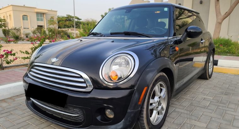 MINI COOPER 2013 , IMPORTED , FULL OPTION , MANUAL GEAR , PANORAMIC SUNROOF