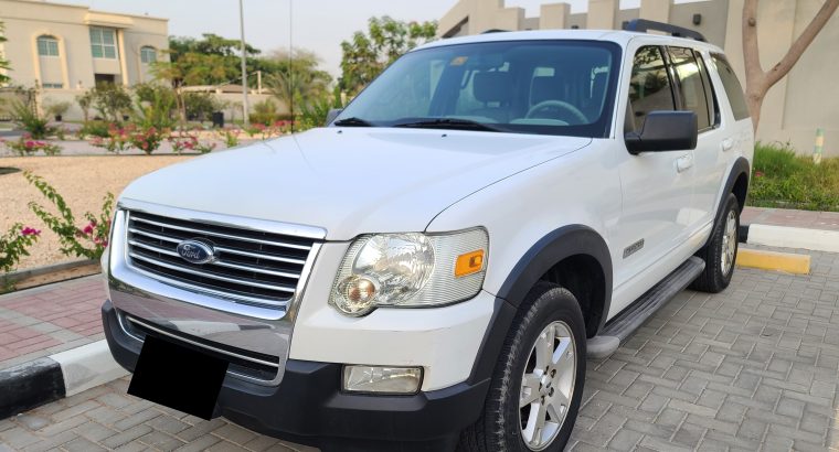FORD EXPLORER 2007, XLT, LEATHER SEATS, ACCIDENT FREE FOR SALE 050 2134666