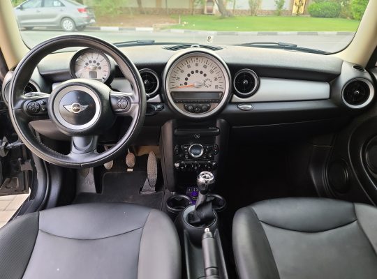 MINI COOPER 2013 , IMPORTED , FULL OPTION , MANUAL GEAR , PANORAMIC SUNROOF