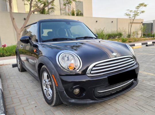 MINI COOPER 2013 , IMPORTED , FULL OPTION , MANUAL GEAR , PANORAMIC SUNROOF