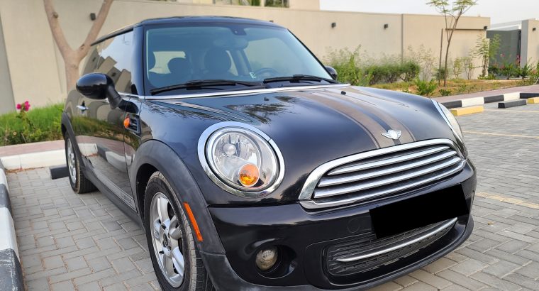 MINI COOPER 2013 , IMPORTED , FULL OPTION , MANUAL GEAR , PANORAMIC SUNROOF