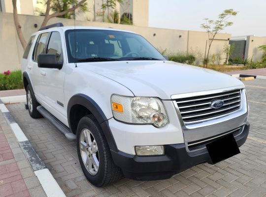 FORD EXPLORER 2007, XLT, LEATHER SEATS, ACCIDENT FREE FOR SALE 050 2134666