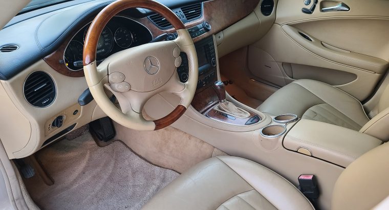 MERCEDES BENZ CLS 500 2006, JAPAN SPECS, BRAND NEW TYRES CALL 050 2134666