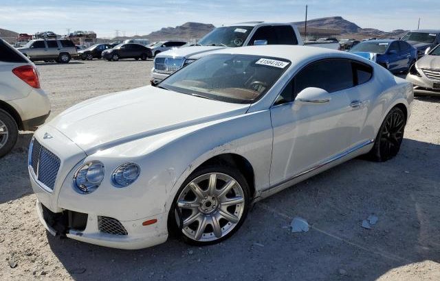 2012 BENTLEY CONTINENTAL