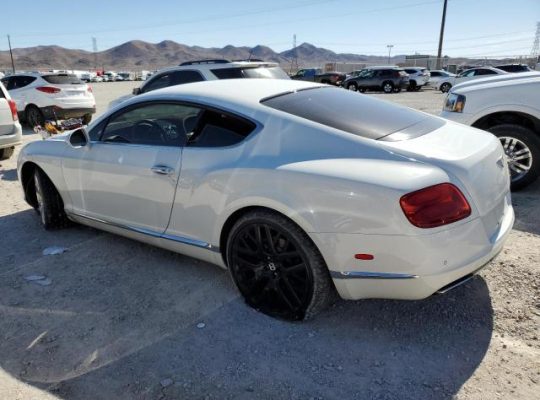 2012 BENTLEY CONTINENTAL