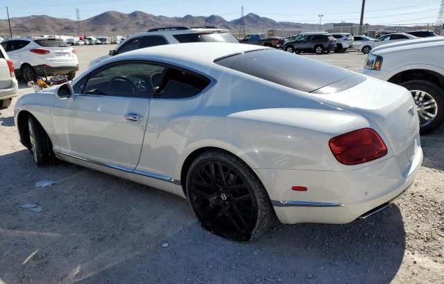 2012 BENTLEY CONTINENTAL