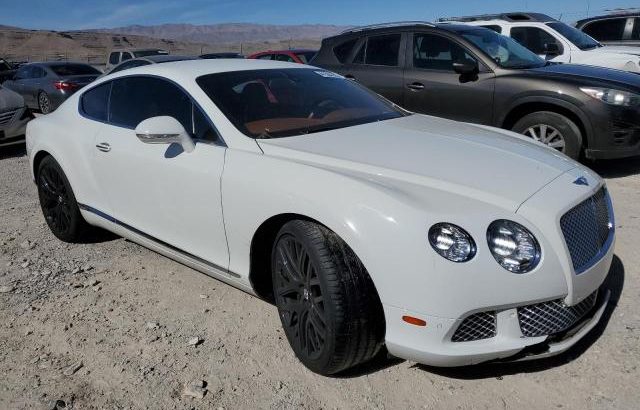 2012 BENTLEY CONTINENTAL