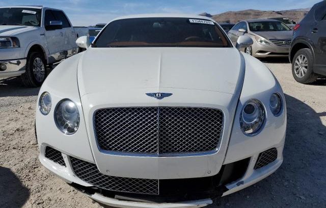 2012 BENTLEY CONTINENTAL