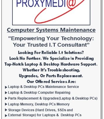 I.T Consultant, I.T Services, Computer & Laptop Repair