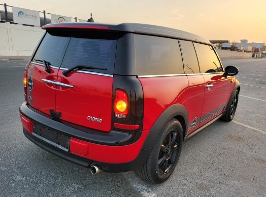 2010 R55 Mini Cooper Clubman, Chili Red Low Kms!!!, Korean Import