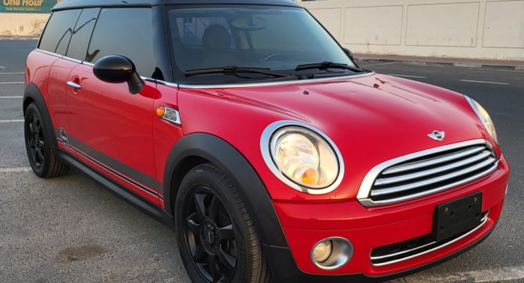 2010 R55 Mini Cooper Clubman, Chili Red Low Kms!!!, Korean Import