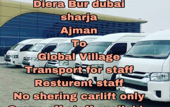 Pic up and drop service Transportation for staff
