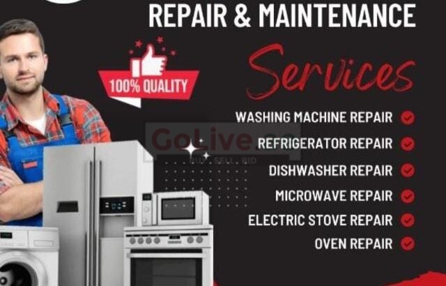 Home Appliances Repair, Washing machine repair in Dubai