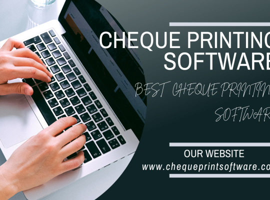 Cheque Printing Software