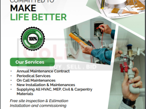 AC Installation, Duct Services, AC Maintenance, Electrical ,Plumbing Works General Maintenance