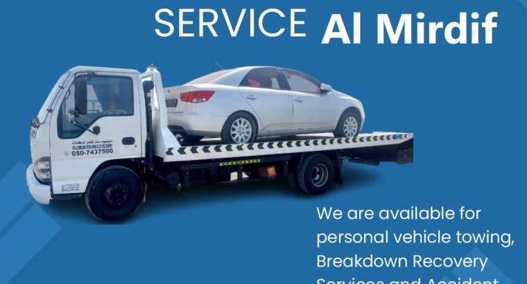 Car recovery mirdif Al warqa or Nad al hammar