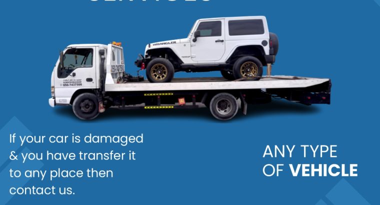 Car recovery dubai mizhar khaweenj or muhisnah