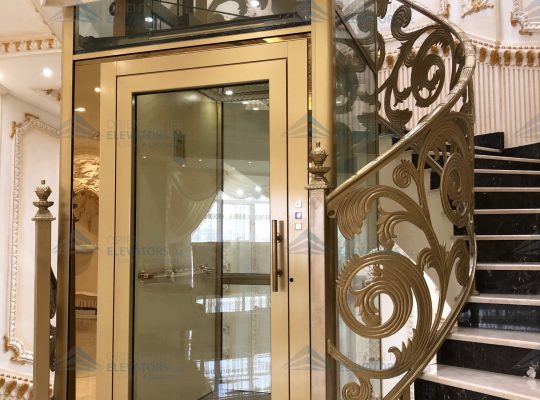 Home Elevator with Automatic Doors