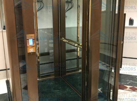 Home Elevator with Automatic Doors