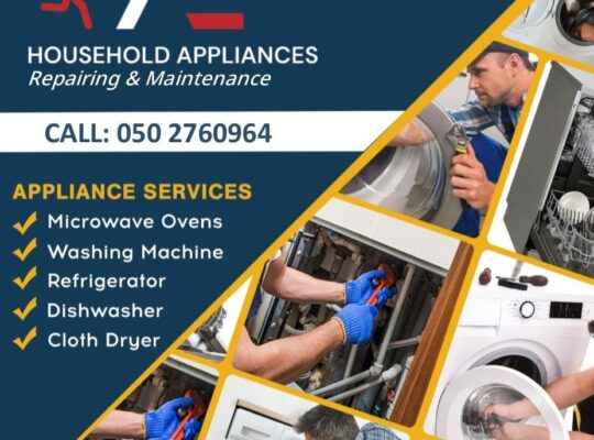 Home Appliances Repair, Washing machine repair in Dubai