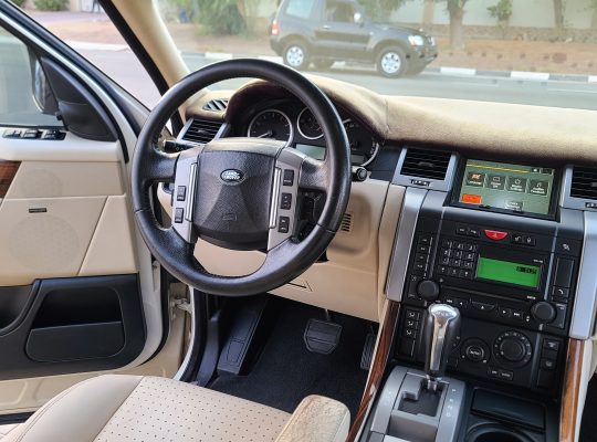 RANGE ROVER SPORT 2008 , FULL OPTION , GCC , HST KIT , GOOD CONDITON FOR SALE