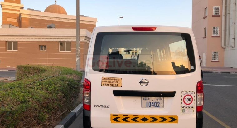 NISSAN URVAN VAN 2015, 15 SEATER FOR SALE