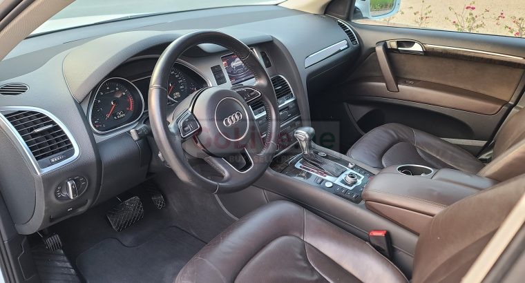 AUDI Q7 2014 , V6 SUPERCHARGED , GCC , S-LINE FOR SALE