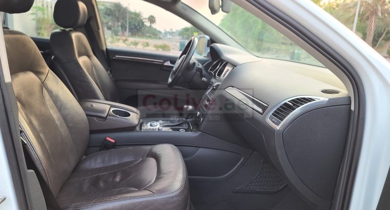 AUDI Q7 2014 , V6 SUPERCHARGED , GCC , S-LINE FOR SALE