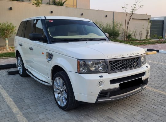 RANGE ROVER SPORT 2008 , FULL OPTION , GCC , HST KIT , GOOD CONDITON FOR SALE