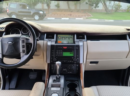 RANGE ROVER SPORT 2008 , FULL OPTION , GCC , HST KIT , GOOD CONDITON FOR SALE