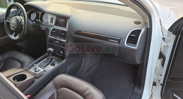 AUDI Q7 2014 , V6 SUPERCHARGED , GCC , S-LINE FOR SALE