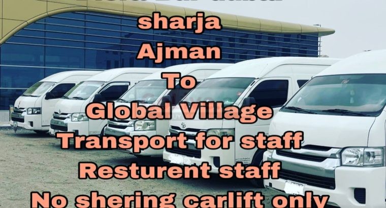 Carlift Service Al barsha Discovery garden al khail gate To Global Village