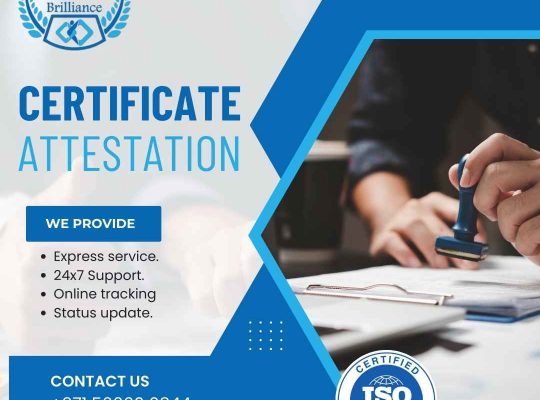 Get reliable attestation services in Sharjah