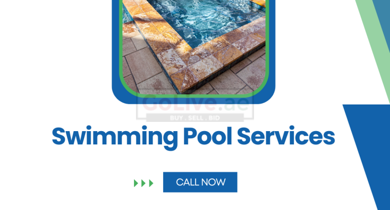Swimming pool construction in palm Jumeirah