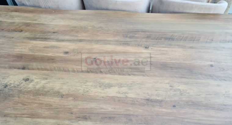 6 seater dinning table