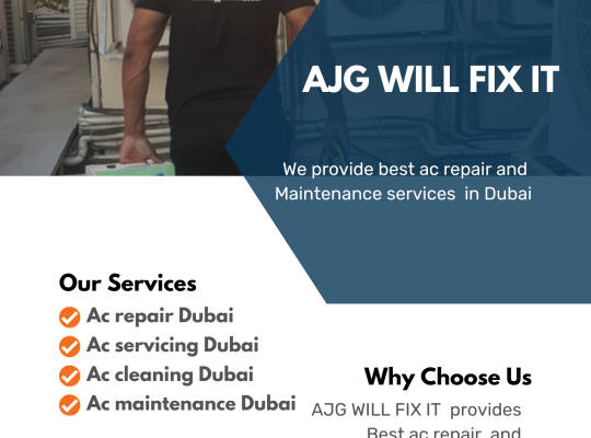 Air conditioner, Maintenance, Cleaning services Dubai