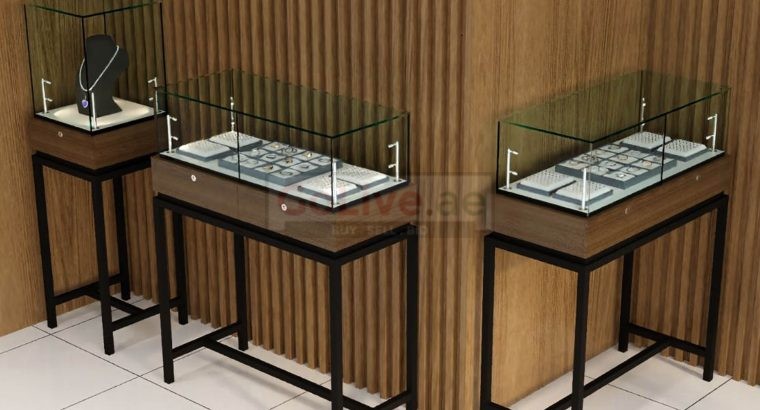 Jewelry Display Showcase in UAE | Display Stands Suppliers
