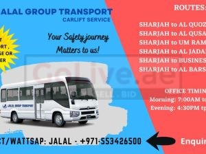 JALAL GROUP TRANSPORT CAR LIFT SERVICE