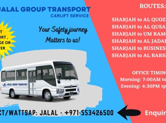 JALAL GROUP TRANSPORT CAR LIFT SERVICE