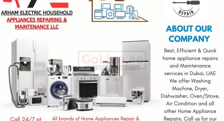 washing machine & all home appliances repairing