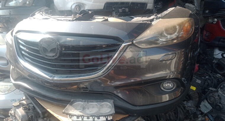 Mazda CX 9 headlights, bumper, radiator