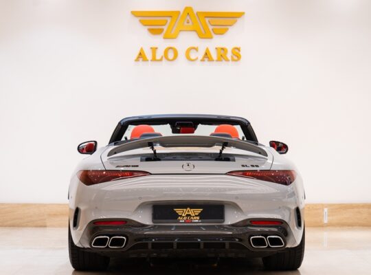 2022 MERCEDES BENZ SL 55 AMG / GCC SPECIFICATION