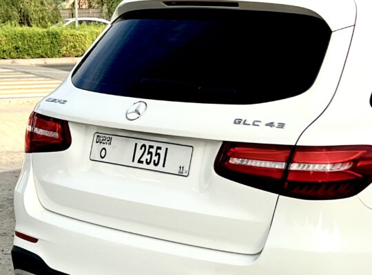 Mercedes GLC 43 AMG 2018 in brilliant condition!