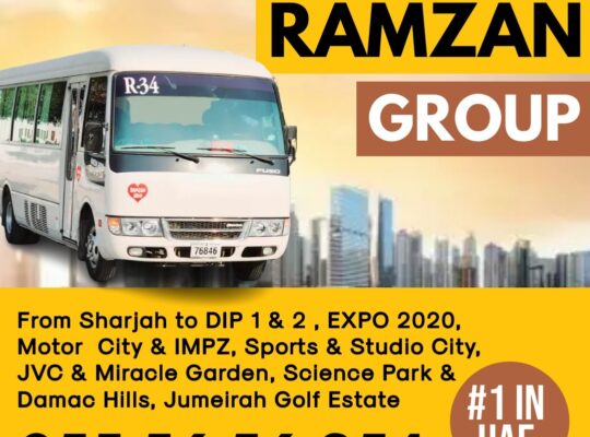 Sharjah to DIP Motor city IMPZ JVC