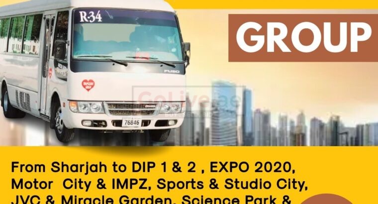 Sharjah to DIP Motor city IMPZ JVC