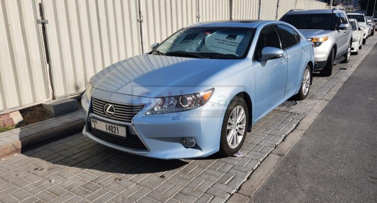 2013 ES350 GCC | Full history