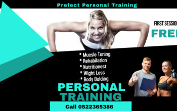 Fitness personal trainer @ your place .call 0522365386